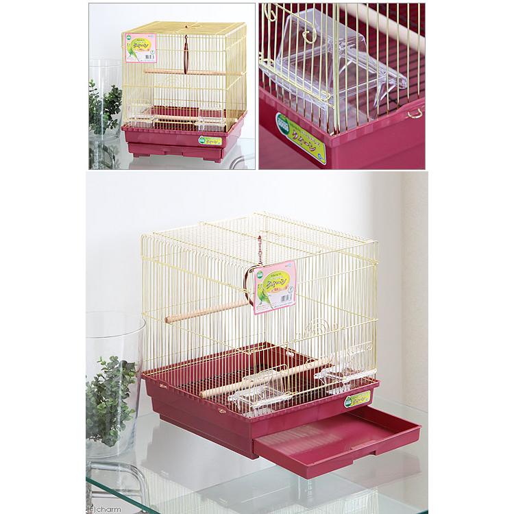 鳥用品 マルカン 小鳥のお手入れカンタンケージカバーM【ペット用品】