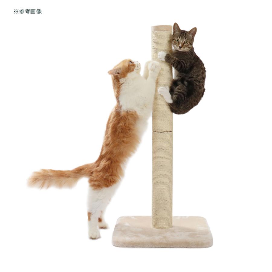 猫壱（necoichi） 猫用 爪とぎ バリバリつめとぎポール L 麻