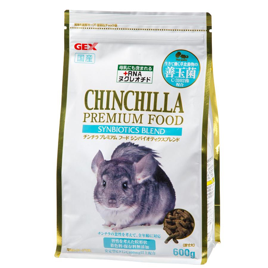 ＧＥＸ　チンチラプレミアムフード　シンバイオティクスブレンド　６００ｇ　国産 の商品画像