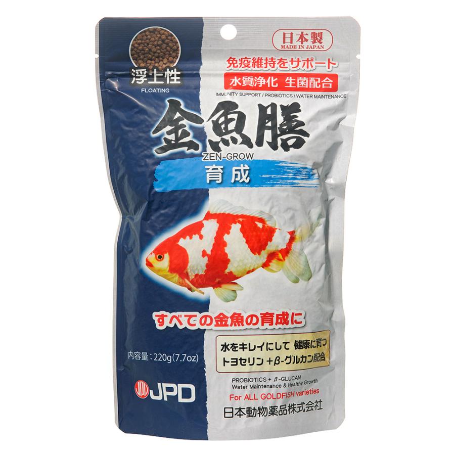 へたれ金魚さま専用 ニチドウ 日本動物薬品 金魚膳 育成 220g 金魚のえさ 免疫維持を