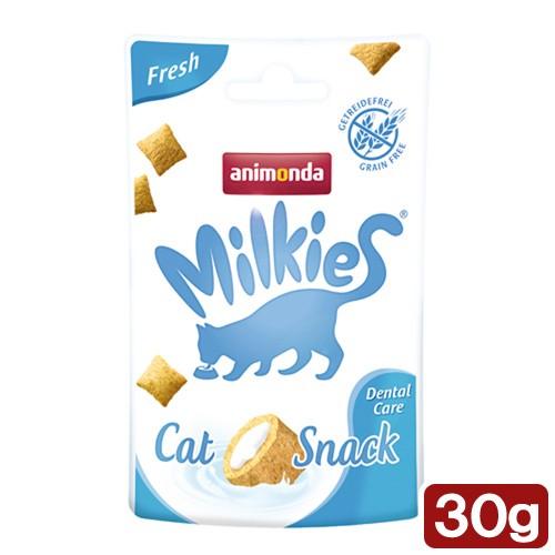 アニモンダ　猫用　ミルキース　クランキービッツ　フレッシュ　デンタルケア　３０ｇ｜chanet