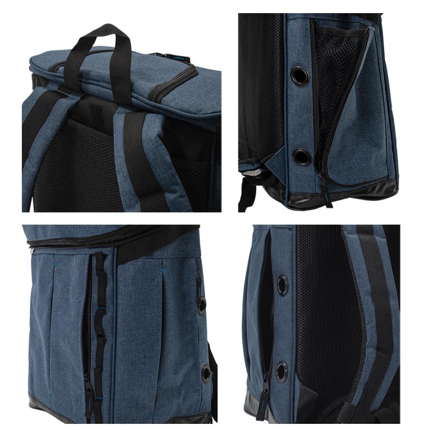 ラパンリュックキャリー ネイビー うさぎ 小動物 うさぎ キャリーバッグ