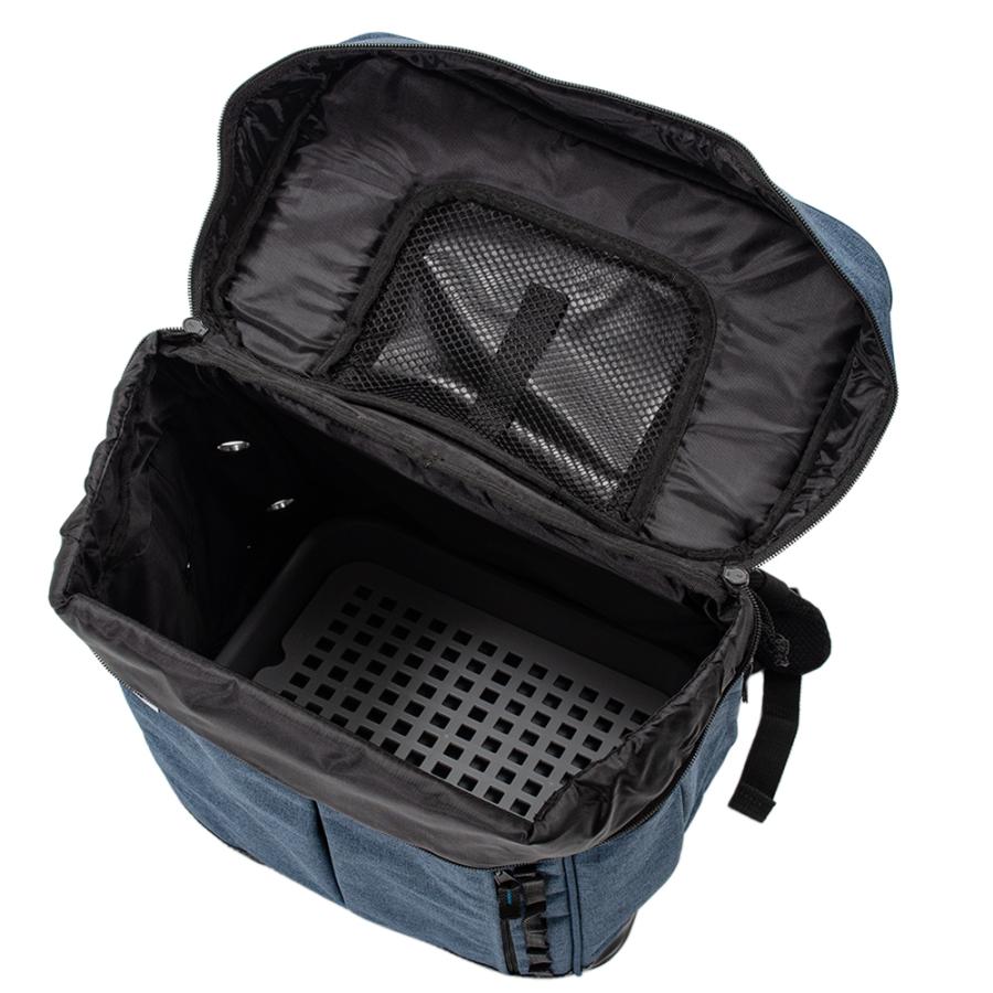 ラパンリュックキャリー ネイビー うさぎ 小動物 うさぎ キャリーバッグ