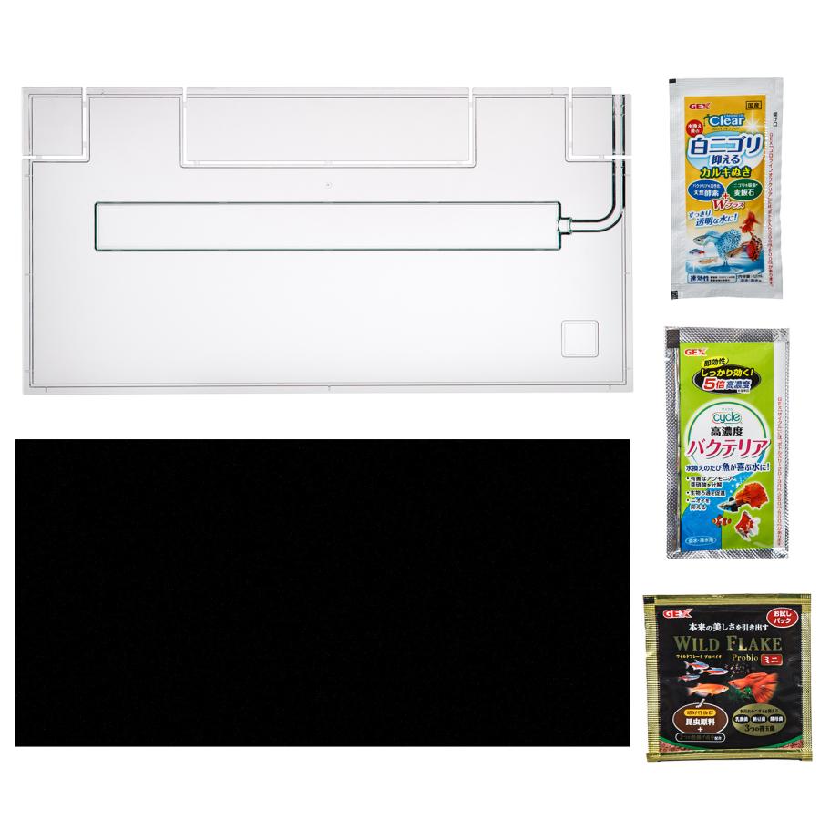 グラステリア GEX ガラス水槽 グラステリアFL400 スリム
