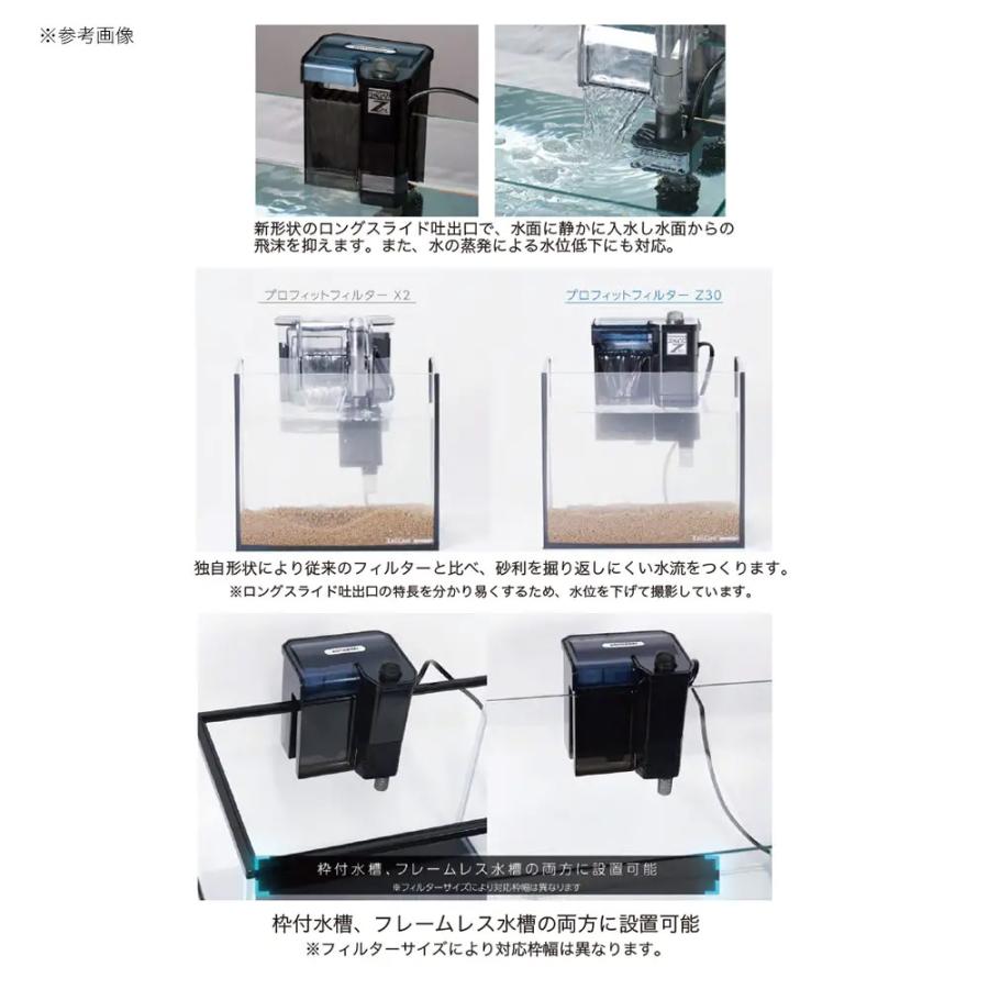 コトブキ工芸 プロフィットフィルター Z25 外掛けフィルター＆F1