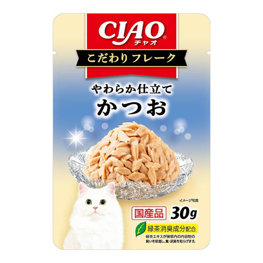 いなば　ＣＩＡＯ　チャオ　こだわりフレークかつお　３０ｇ×９６ | 