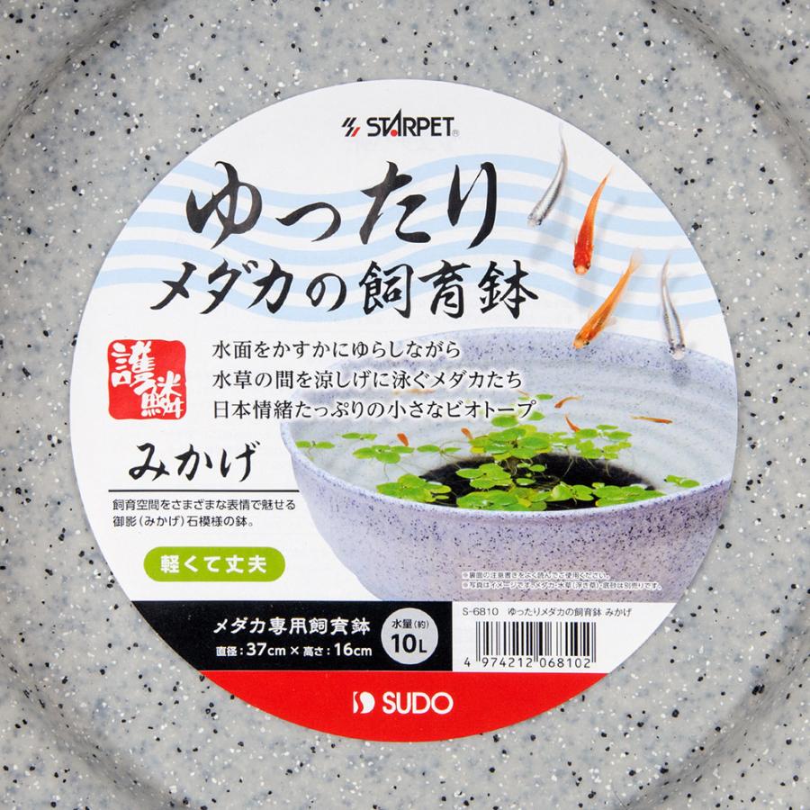スドー ゆったりメダカの飼育鉢 みかげ : チャーム charm ヤフー店