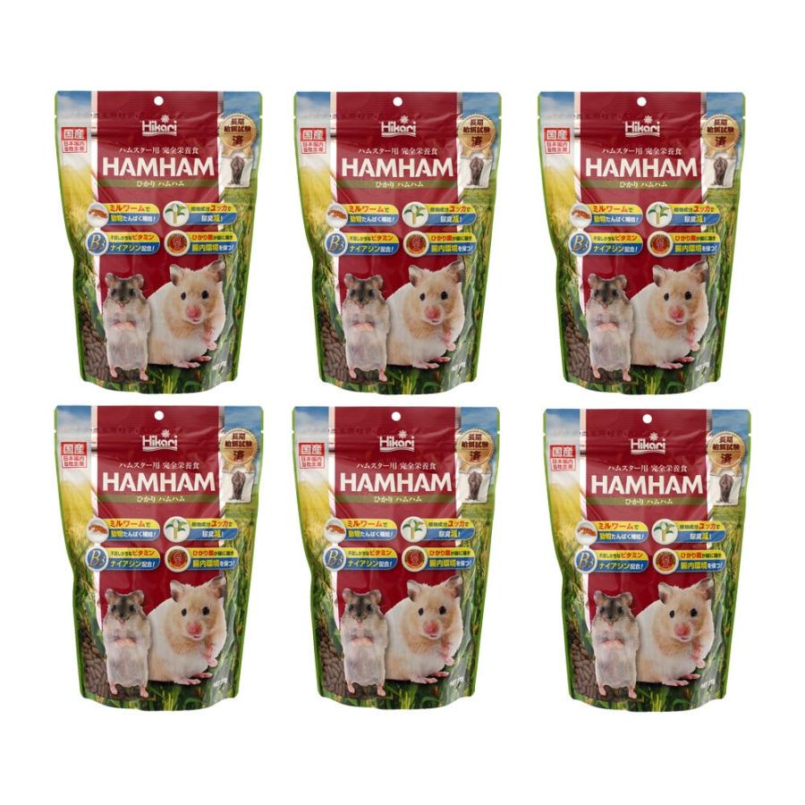 キョーリン　ひかりハムハム　２７０ｇ×６　ペレット　ハムスター用　完全栄養食　尿臭配慮　餌（Yahoo!・チャーム charm ヤフー店）