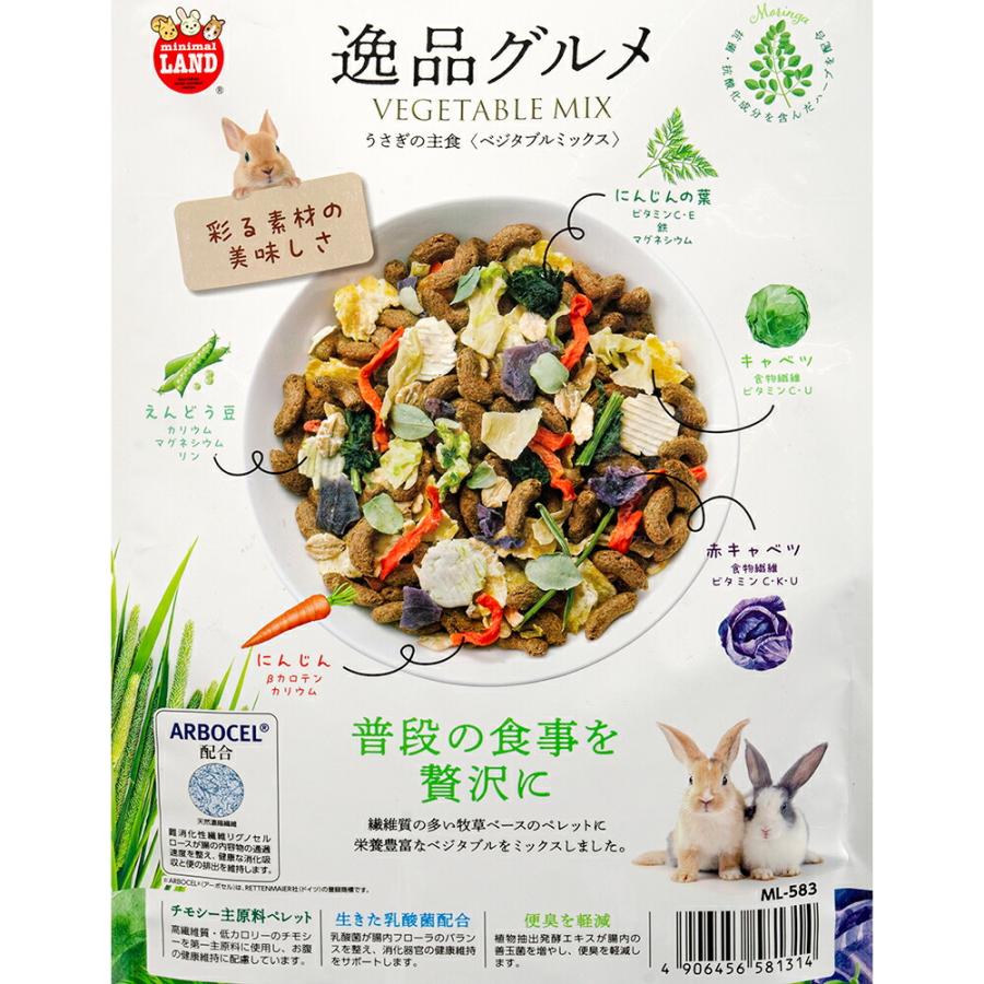 マルカン うさぎの主食 逸品グルメシリーズ 2種各1袋 フード ウサギ