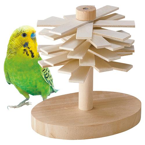 マルカン バードパレス かじり木ぼっくり 鳥 おもちゃ かじり木