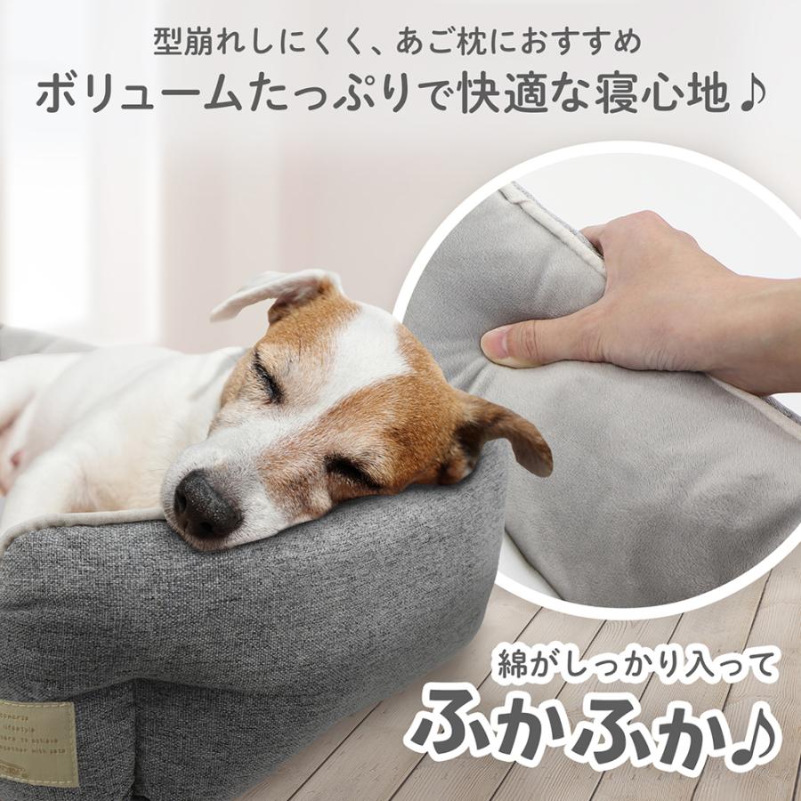ペットプロ　Ｈｏｍｅｙ　オールシーズンスクエアベッド　Ｍ　グレー | PetPro | 05