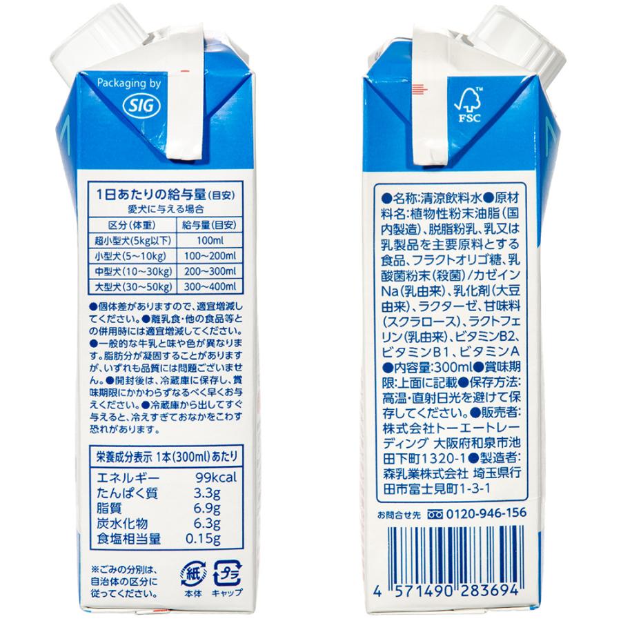 わんちゃんにもやさしいみるく 300ml×5 犬 ミルク : チャーム