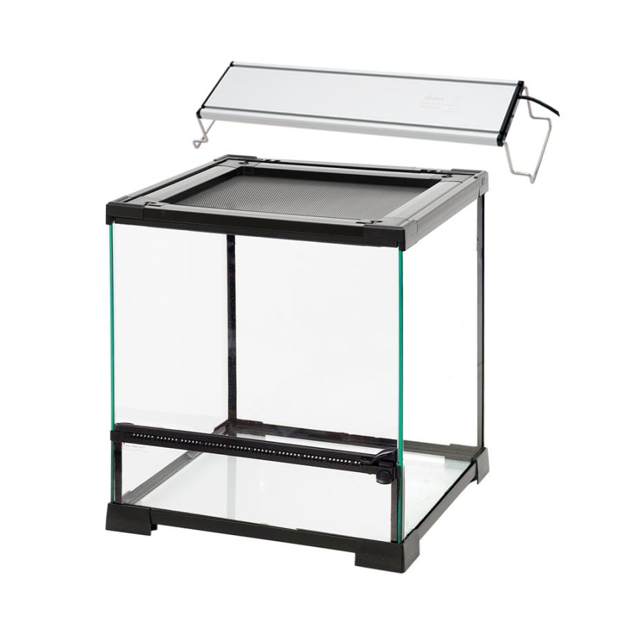 爬虫類ケージ テラスペース 30×30×32cm ＋ アクロ
