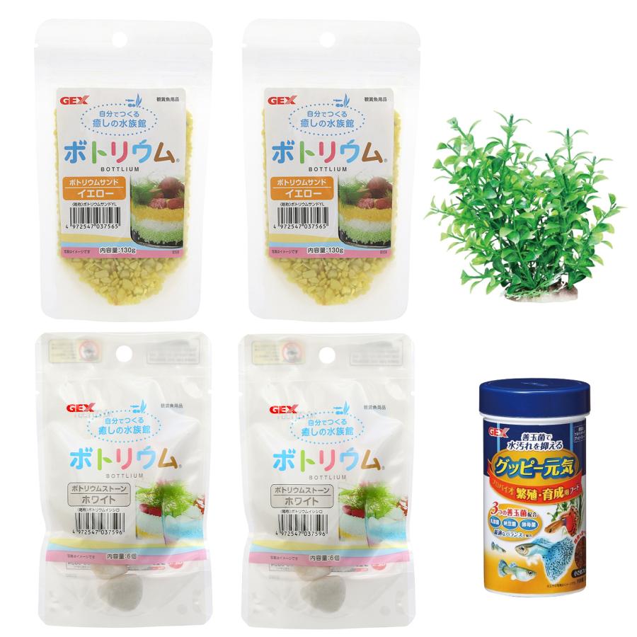 熱帯魚飼育セット 熱帯魚）（水草）飼育セット GEX ガラス水槽 グラステリア