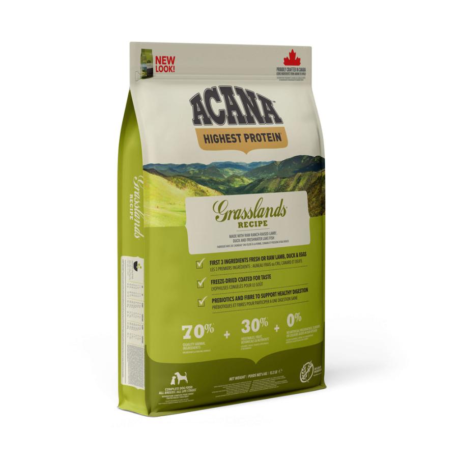 ACANA ドッグフード グラスランドド ッグレシピ【国内正規品］6kg ACANA（アカナ） グラスランドドッグレシピ 6kg 正規品