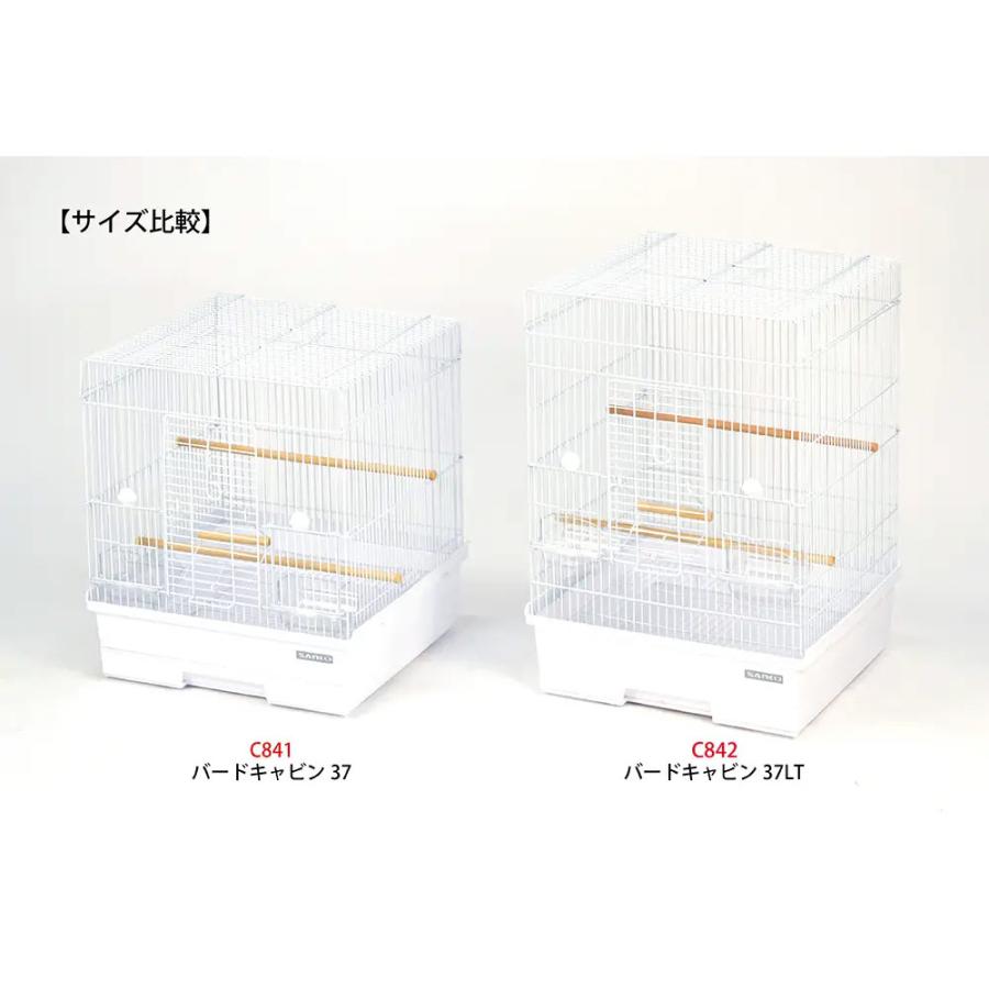 鳥かご　鳥　ケージ　三晃商会　バードキャビン　３７ＬＴ　クリアカバー付き |  | 12