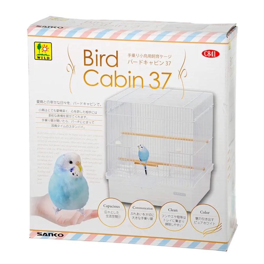鳥かご　鳥　ケージ　三晃商会　バードキャビン　３７　クリアカバー付 |  | 11