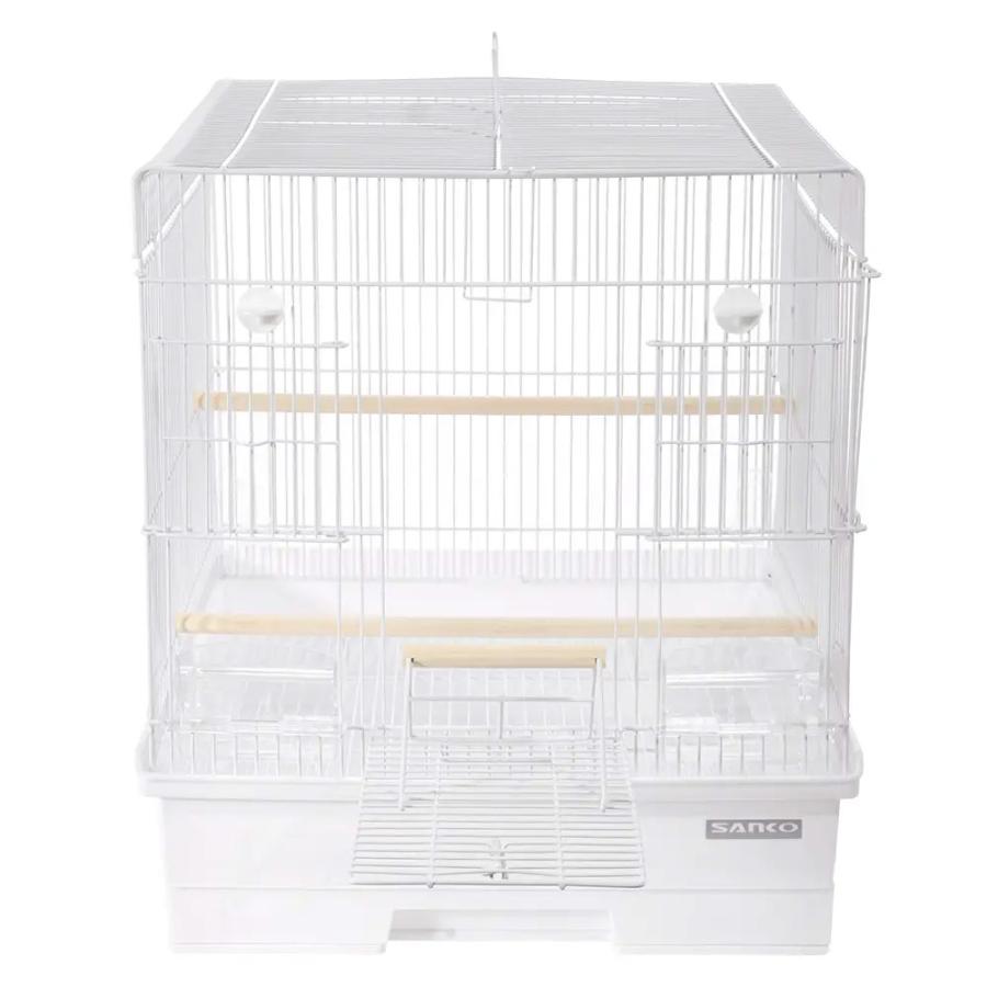 鳥かご　鳥　ケージ　三晃商会　バードキャビン　３７　クリアカバー付 |  | 01