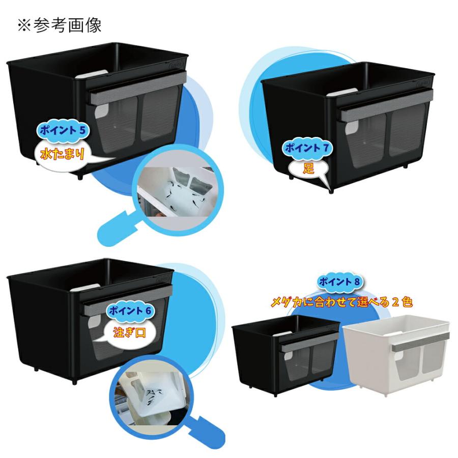 ミプラス 水槽分割容器 わけぷか 白色＋ff num900 プレミアム