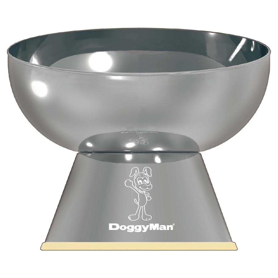 ドギーマン ステンレスのテーブル食器 犬用 M : チャーム charm