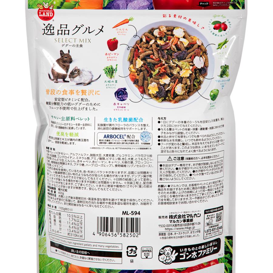 マルカン デグーの食事 逸品グルメ 400g デグーフード えさ エサ 餌 : チャーム charm ヤフー店 - 通販 - Yahoo!ショッピング