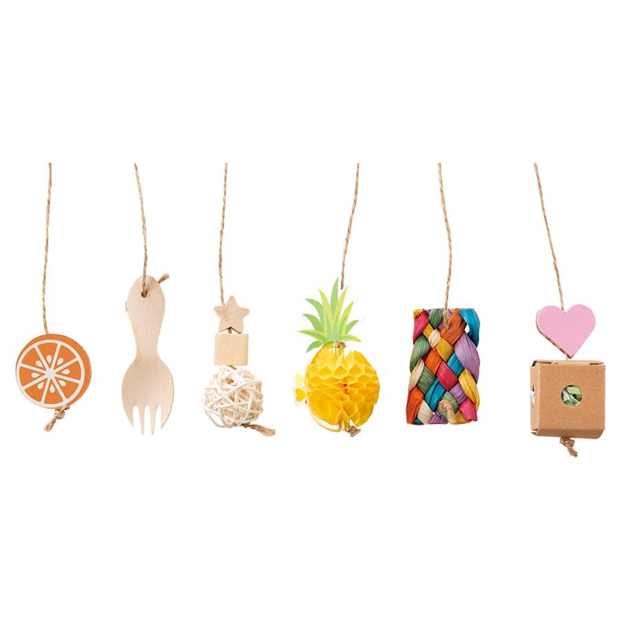 マルカン　バードカーニバル　ゆらゆらチャーム　６個入り　鳥 | マルカン | 01