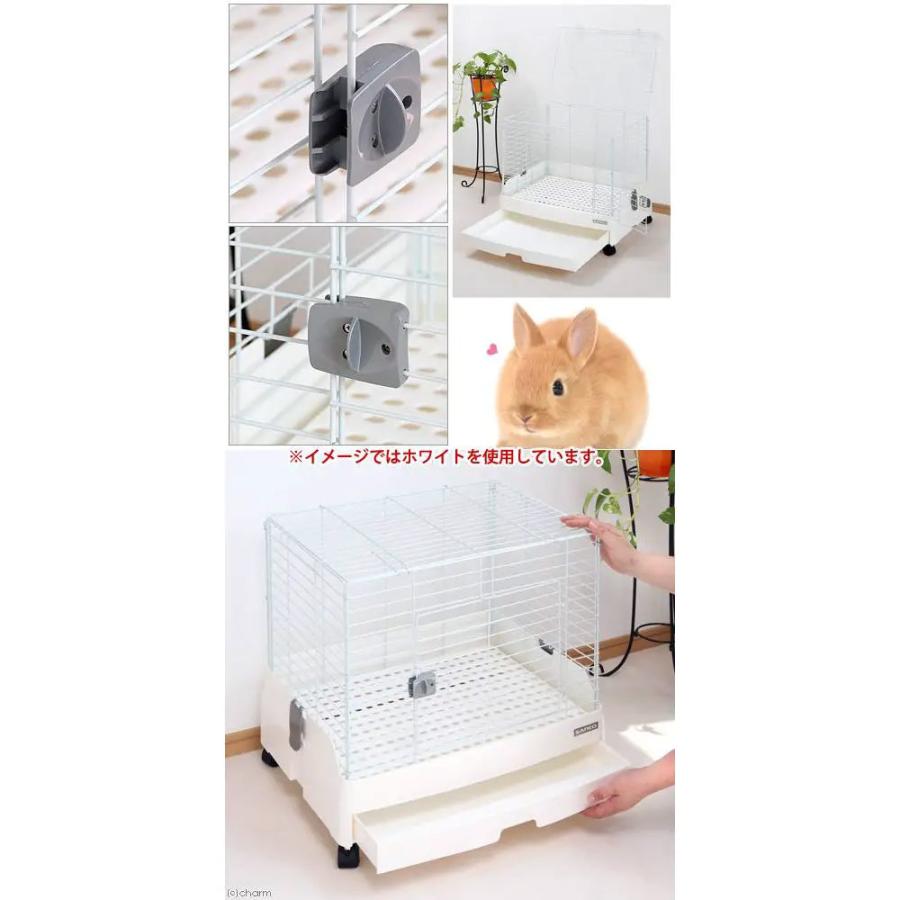 うさぎケージ 三晃商会 イージーホーム・エボ60 BK（ブラック