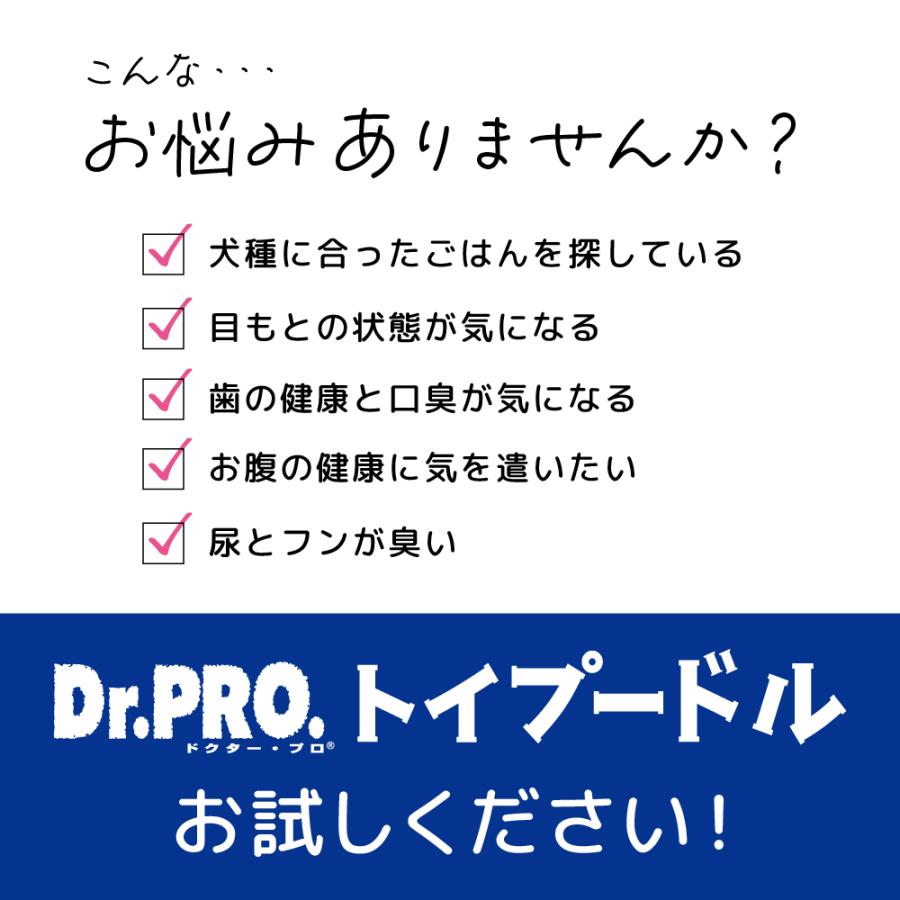 ドッグフード　国産　ドクタープロ　ニチドウ　Ｄｒ．ＰＲＯ　トイプードルフード　デンタルケア　２ｋｇ　犬　フード　トイプードル |  | 04