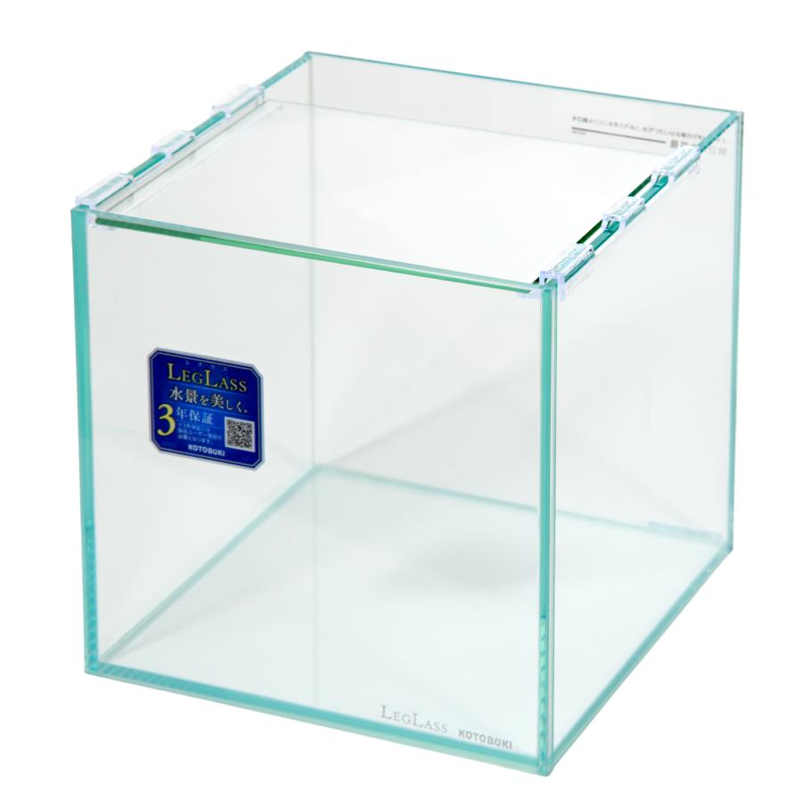アクリル水槽、キキ。 コトブキ工芸 クリスタルキューブ200＆アクストLED 9