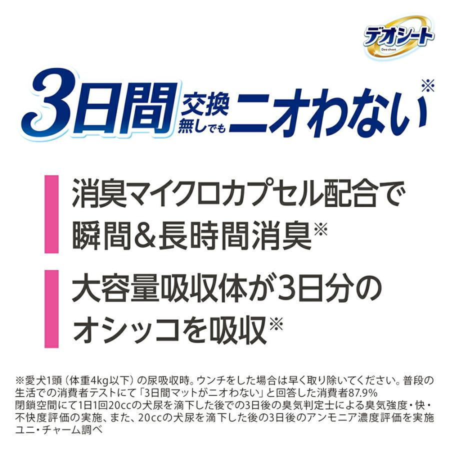デオシート　消臭ラボ　トイレシステム　強力吸収・消臭マット　レギュラー　１０枚×１２　ペットシーツ |  | 02