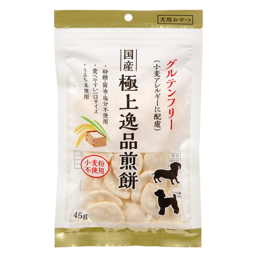 フジサワ 極上逸品 煎餅 45g 犬 おやつ : チャーム charm ヤフー店