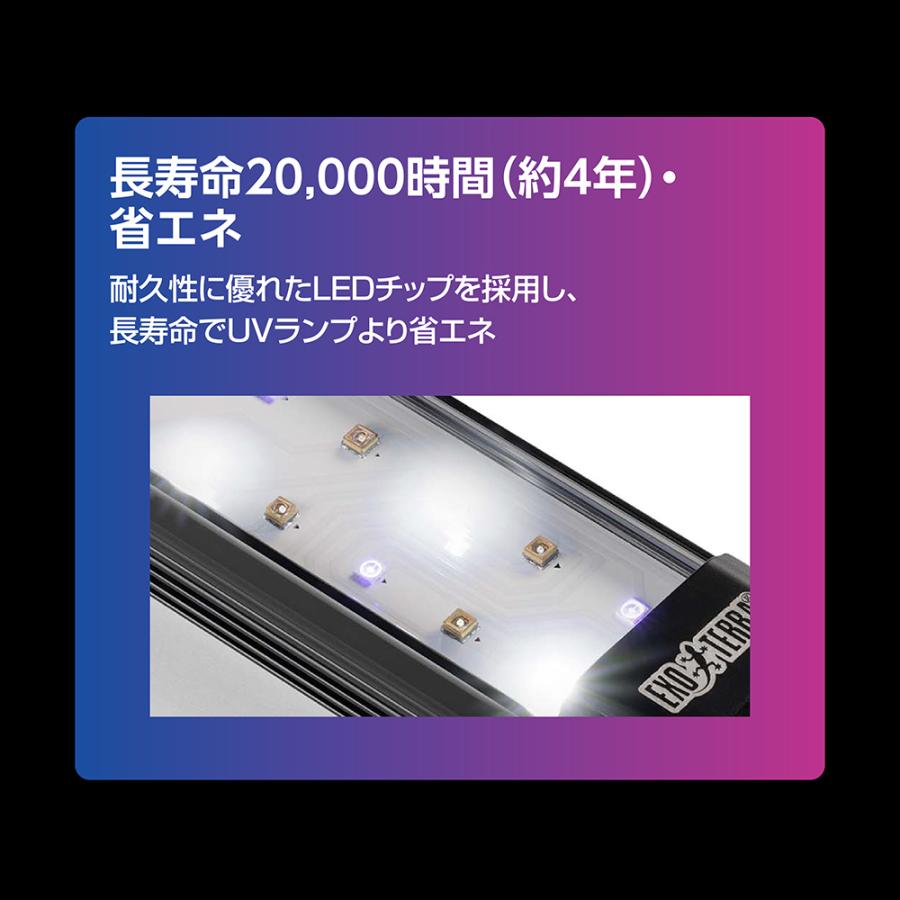 EXO テラスカイ UV 9W UVランプ テラスカイUVバルブ9W GEX エキゾテラ UV LEDランプ 販売 通販