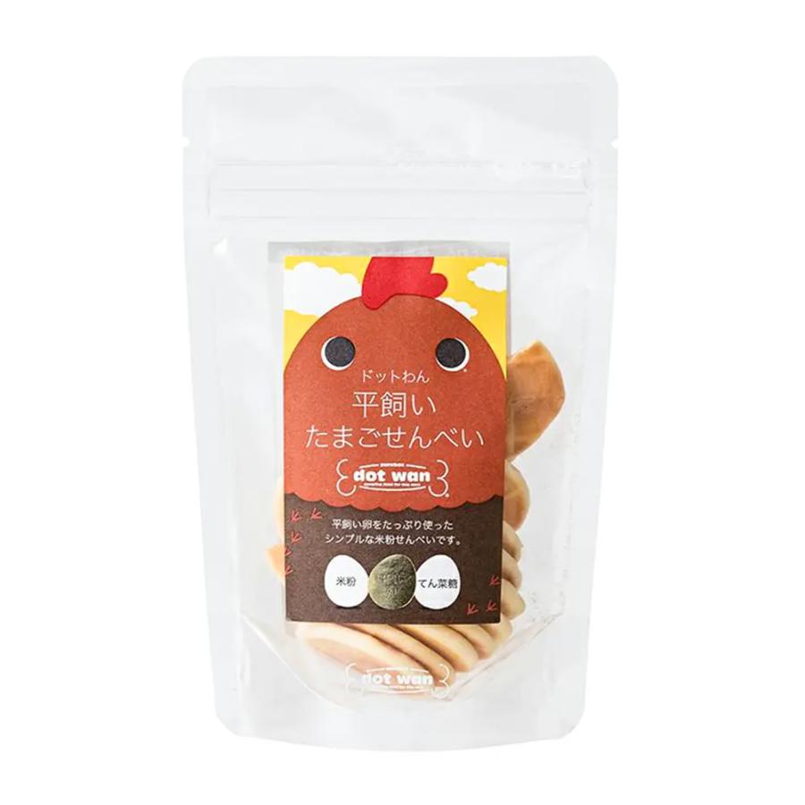 ドットわん　平飼いたまごせんべい　２０ｇ | 