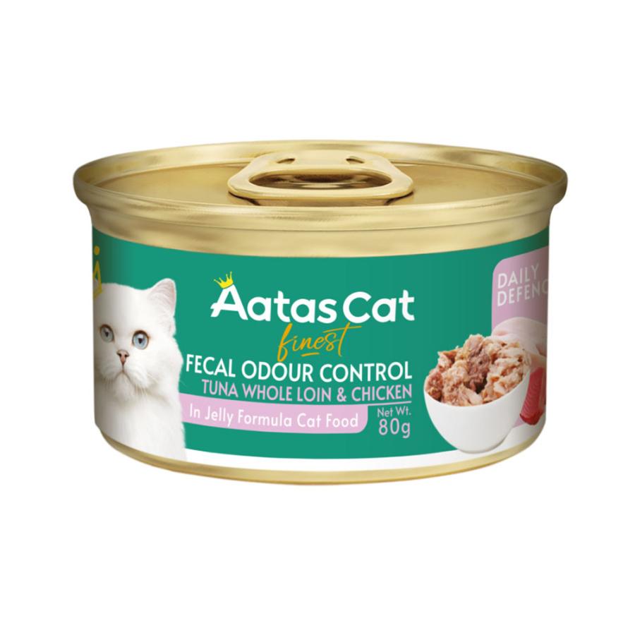 猫缶 Aatas アタス ツナ＆チキン フィーカルオードコントロール
