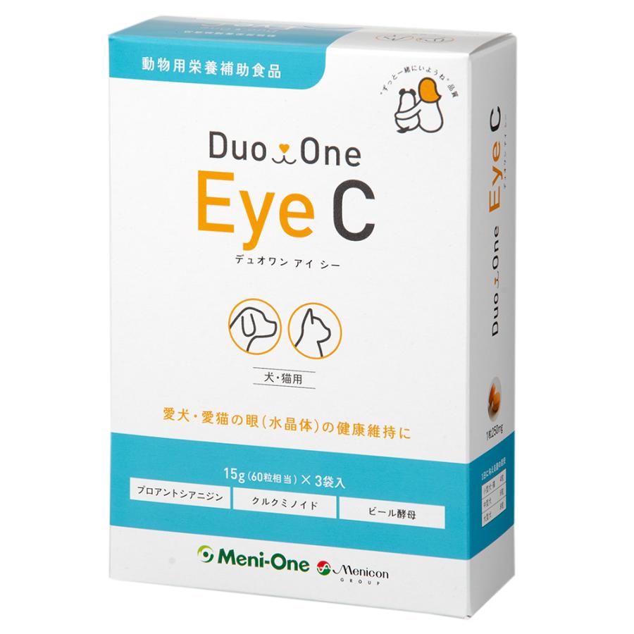 Ｄｕｏ　Ｏｎｅ　Ｅｙｅ　Ｃ（デュオワンアイシー）　犬猫用　１８０粒（６０粒×３袋） | 
