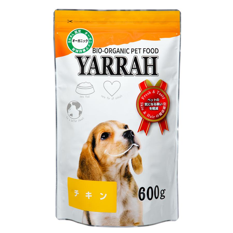 YARRAH ヤラー オーガニックドッグフード チキン 大型犬 成犬 10kg