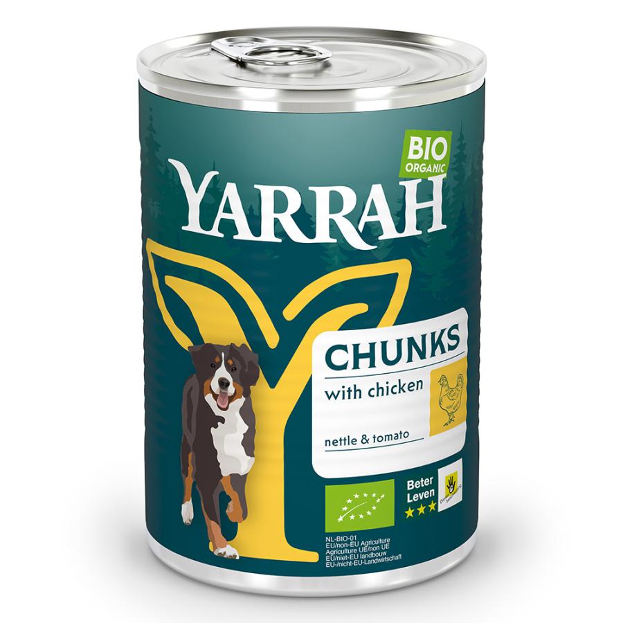 ドッグフード　ＹＡＲＲＡＨ　ヤラー　ドッグディナー　チキンチャンク缶　４００ｇ　正規品 | 