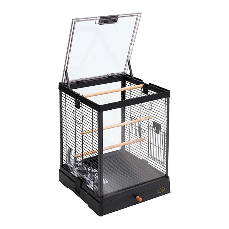 インコケージ　ミニマルランド バードパレス クリアスクリーン 40BK マルカン バードパレス クリアスクリーン 40BK : チャーム charm