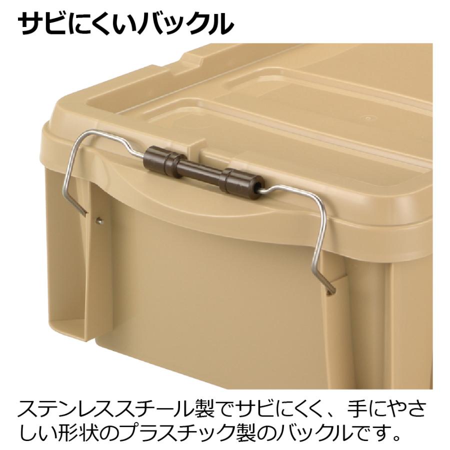 リッチェル マークタス スタッキングコンテナ14 ベージュ : チャーム