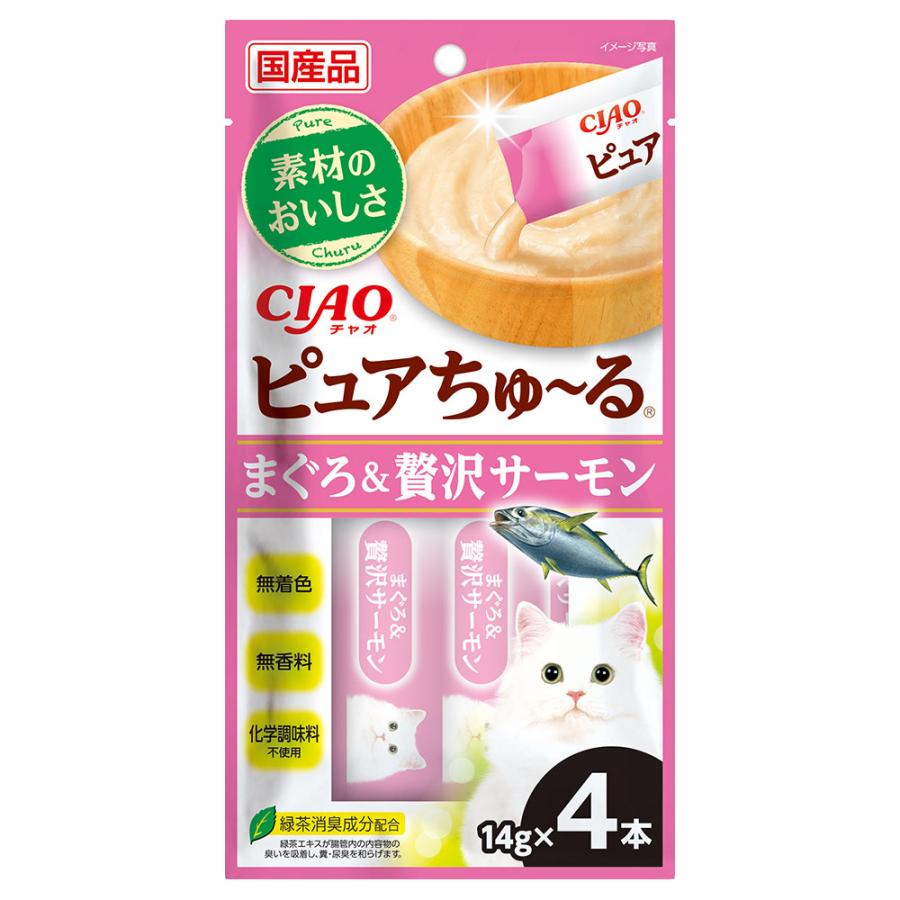 おさかなちゅ～る ピュアちゅ～る 缶ちゅ～る 各3袋 360本セット