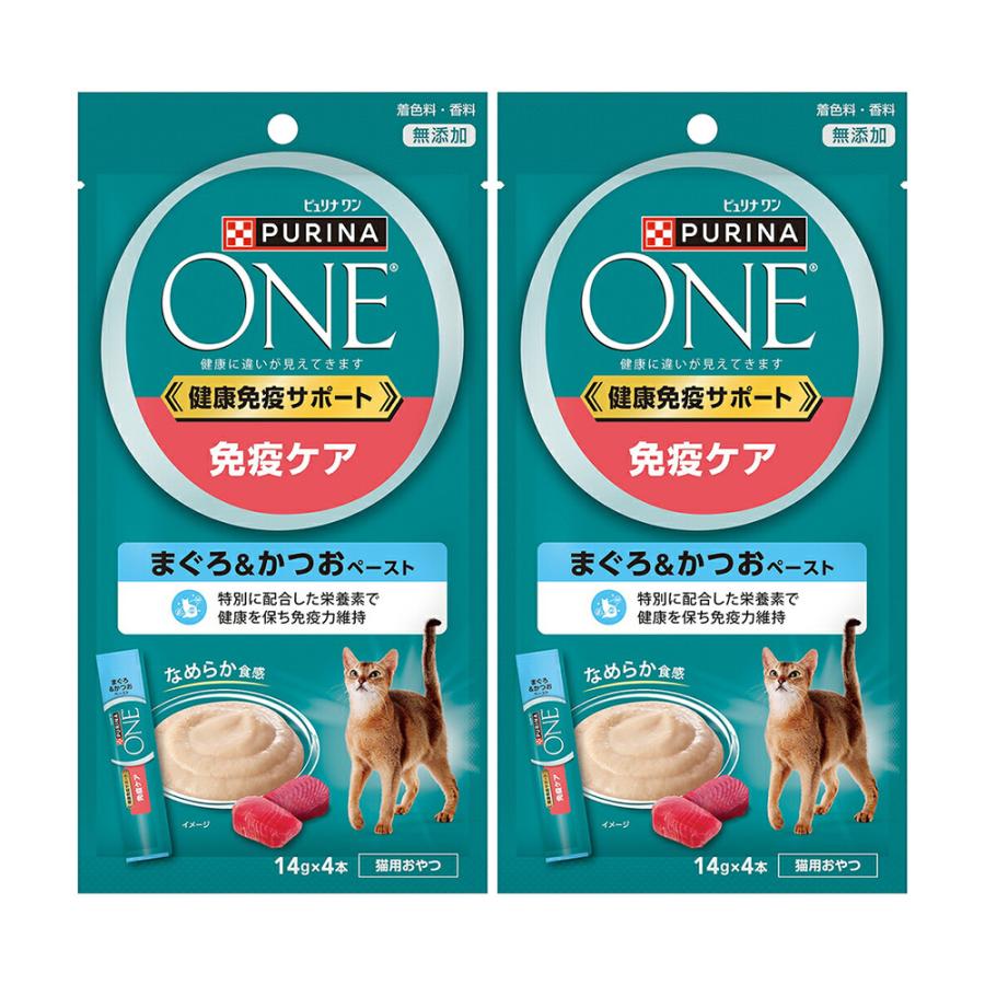ピュリナワン おやつ 健康免疫サポート 免疫ケア まぐろ＆かつお
