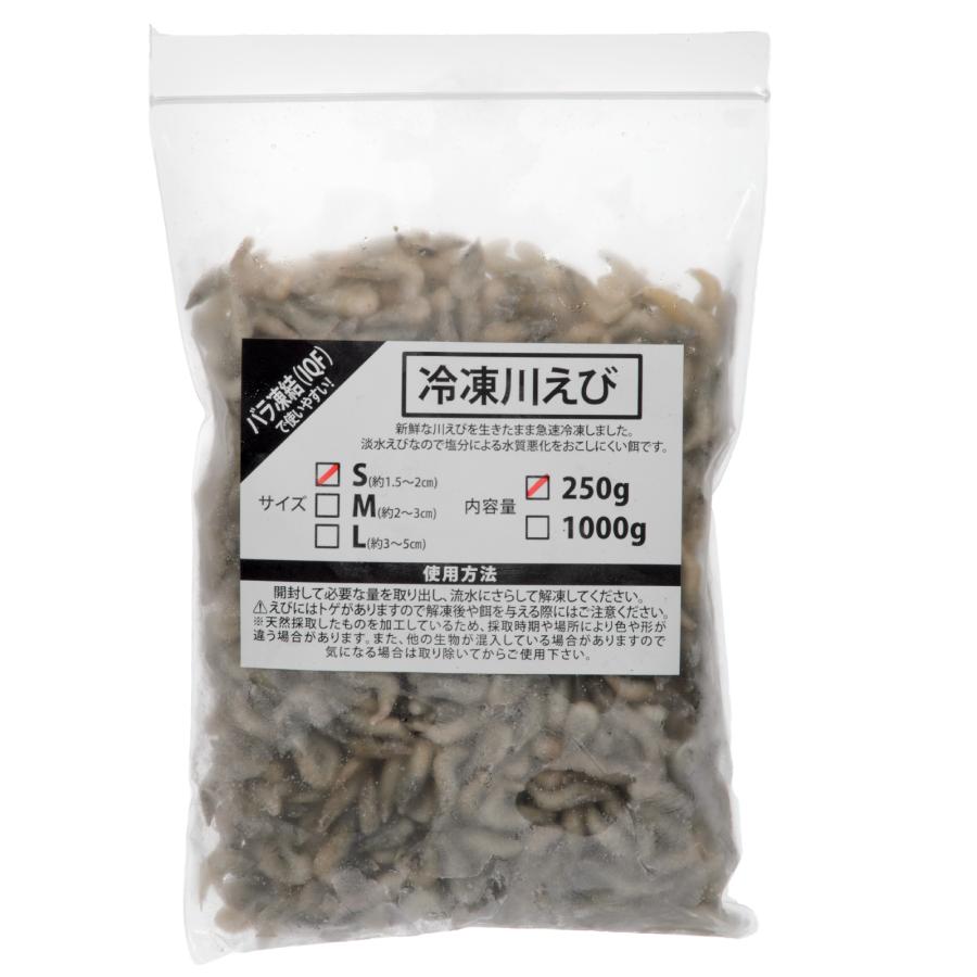 冷凍☆川えび S 250g 1．5〜2cm 別途クール手数料 常温商品