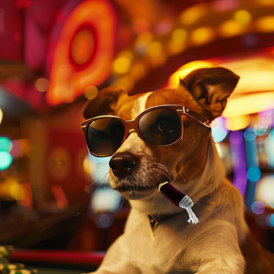 犬　おもちゃ　ループスモル　カジノ　シガー |  | 04