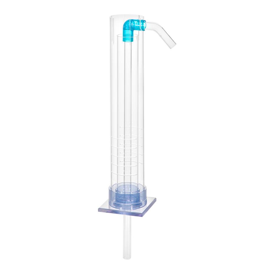 オーバーフロー水槽用 アクリル製3重管セット 13A×40A×65A