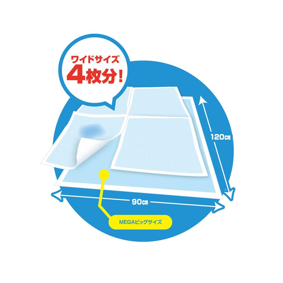 ボンビアルコン　しつけるシーツＷ消臭ｎｅｏ　ＭＥＧＡビッグ　６枚入　９０×１２０ｃｍ　ペットシーツ |  | 04