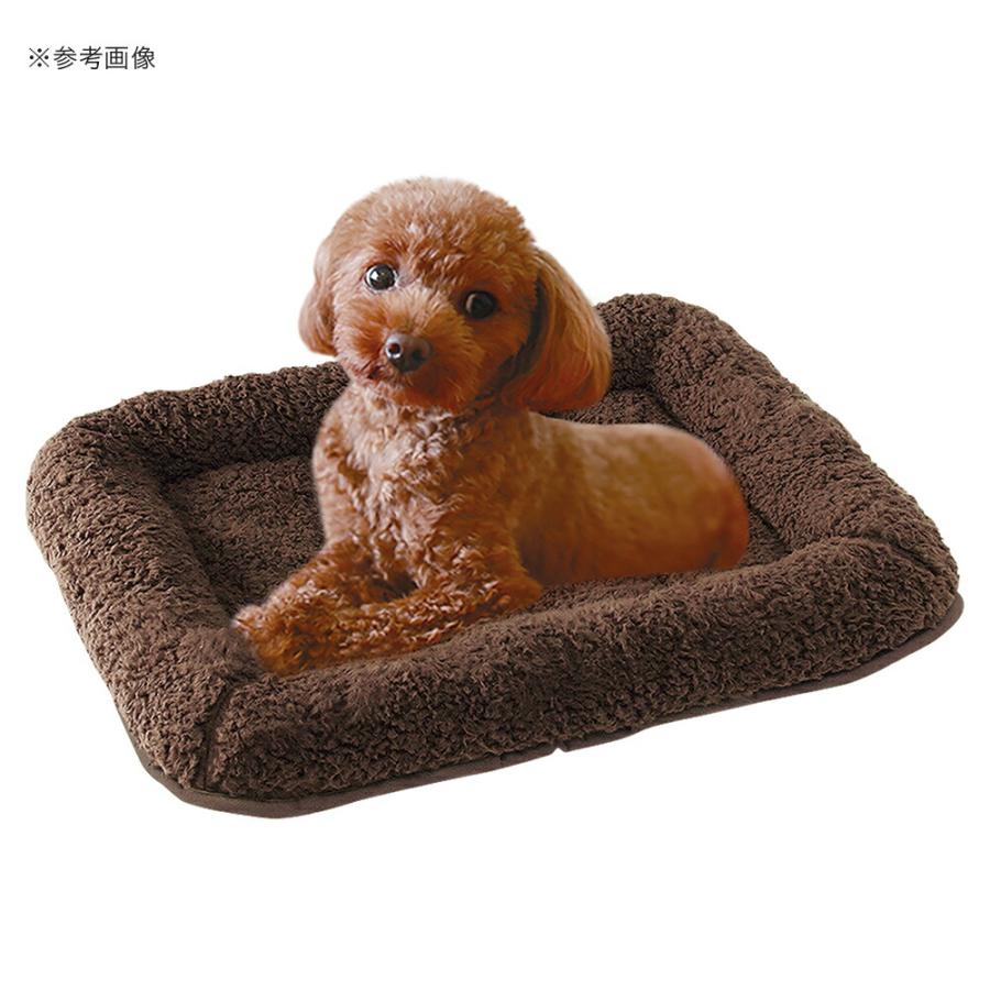 マルカン　蓄熱アルパカ風ベッド　Ｌ　チョコ | マルカン | 01