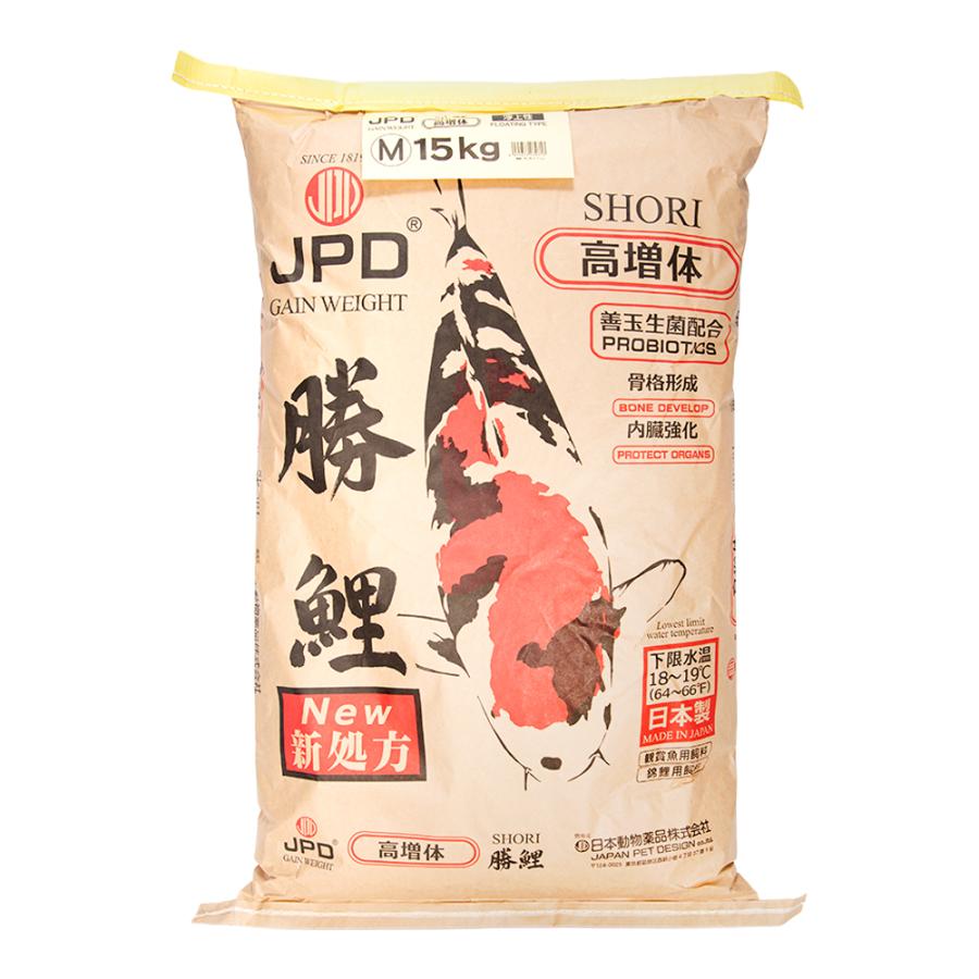 鯉の餌 日本動物薬品 ニチドウ 勝鯉 M 15kg : チャーム charm