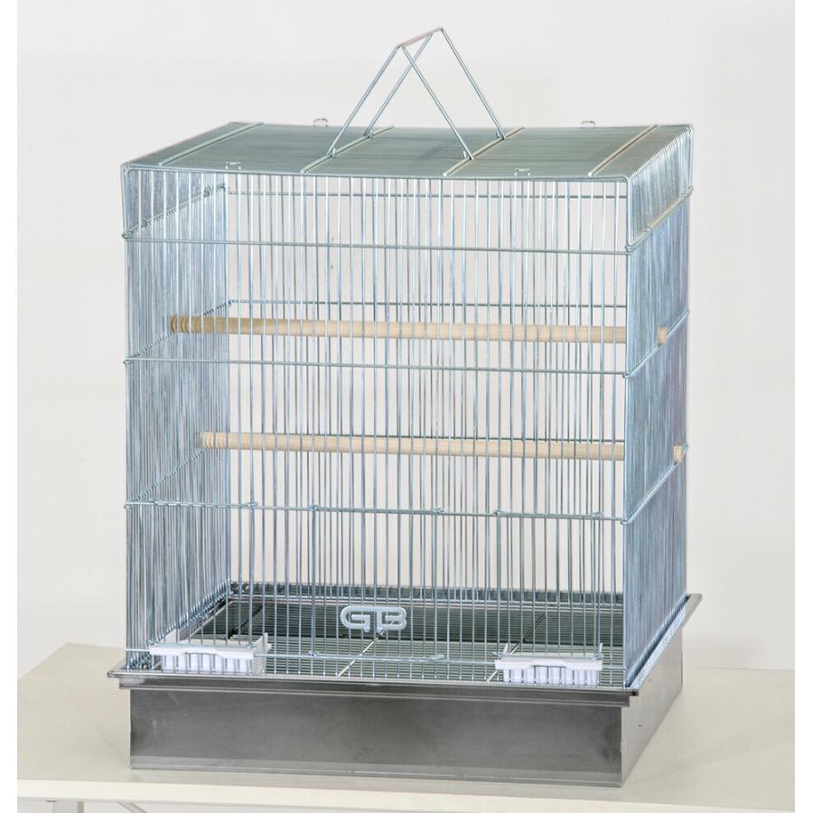 ジービー LF430 インコ 鳥かご ステンレス 幅470x奥行