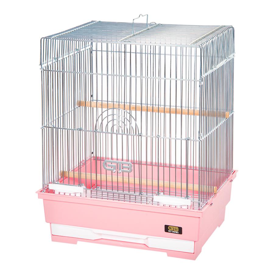 ジービー 鳥かご 325−S ピンク 幅325x奥行270x高さ
