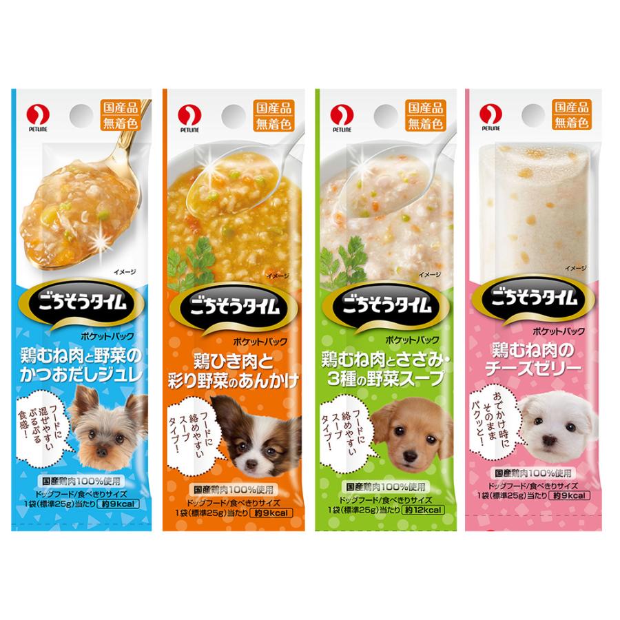 ごちそうタイム ごちそうタイム ポケットパック 100g（25g×4袋
